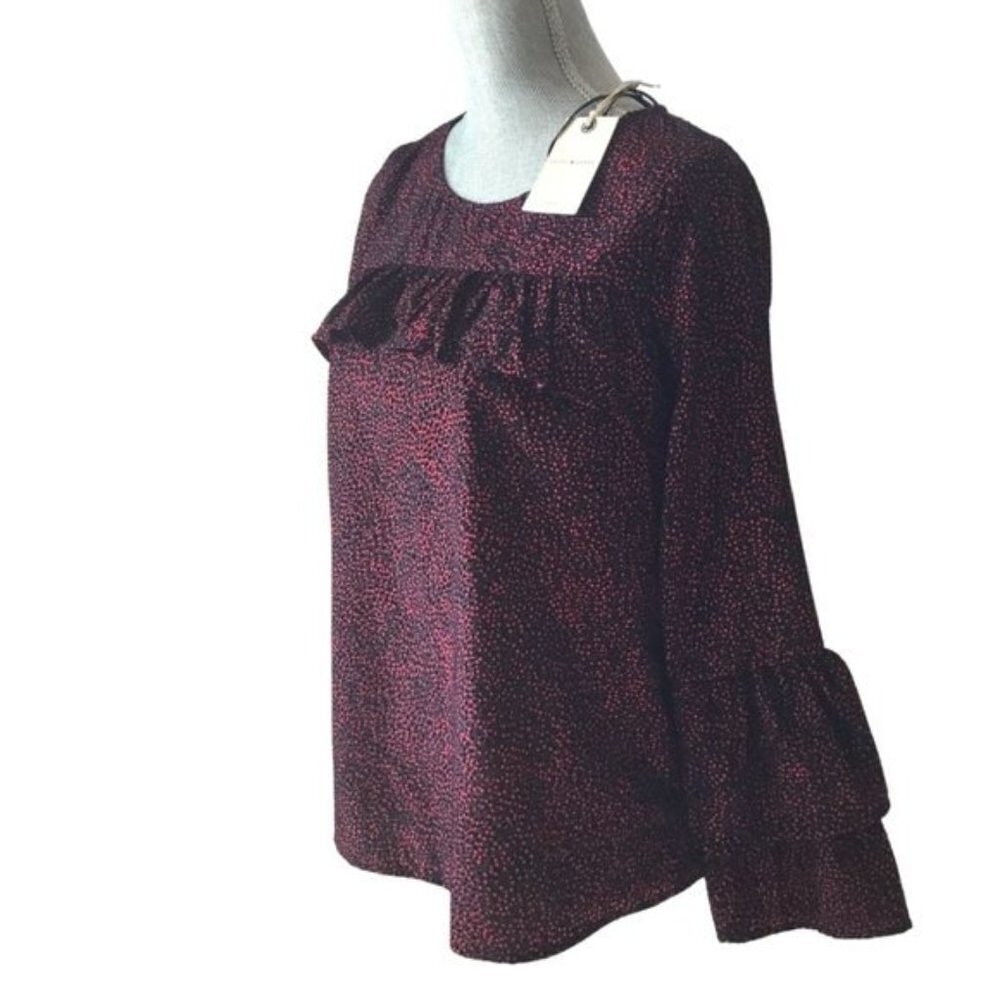 Lucky Brand Womens Printed jacquard Top Size XS/S NWT - Picture 5 of 9
